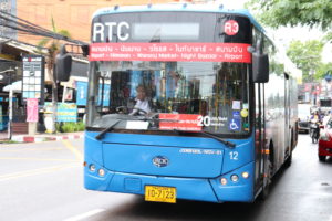 【チェンマイ】20バーツ均一「スマートバス」乗車レポと路線図