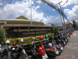 【チェンマイ】バスターミナル2,3の解説と市街地への行き方
